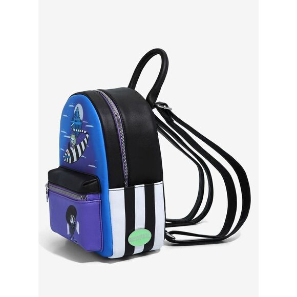 Her Universe Beetlejuice Sandworm Mini Backpack NWT - Picture 3 of 5